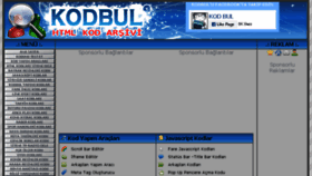 What Kodbul.org website looked like in 2016 (7 years ago)