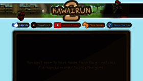 What Kawairun2.com website looked like in 2016 (7 years ago)