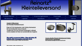 What Kleinteileversand.de website looked like in 2016 (8 years ago)