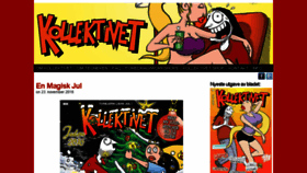 What Kollektivet.no website looked like in 2016 (7 years ago)