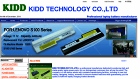 What Kiddpower.com website looked like in 2016 (7 years ago)