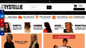 What Krystelliefashion.com website looked like in 2016 (7 years ago)