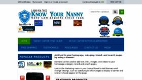 What Knowyournanny.com website looked like in 2016 (7 years ago)
