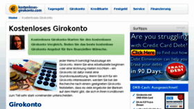 What Kostenloses-girokonto.com website looked like in 2016 (7 years ago)