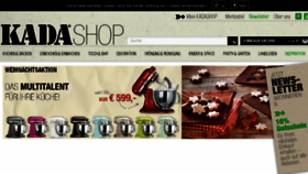 What Kadashop.at website looked like in 2016 (7 years ago)