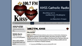 What Khssradio.com website looked like in 2016 (7 years ago)