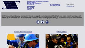 What Kcdc.ca website looked like in 2016 (8 years ago)