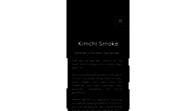 What Kimchismoke.com website looked like in 2016 (7 years ago)