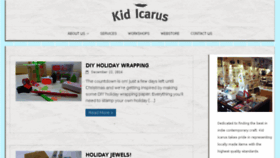What Kidicarus.ca website looked like in 2016 (7 years ago)