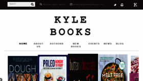 What Kylebooks.com website looked like in 2016 (7 years ago)