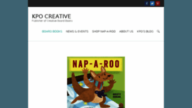 What Kpocreative.com website looked like in 2016 (7 years ago)
