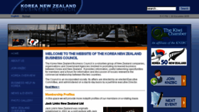 What Koreanzbc.co.nz website looked like in 2016 (7 years ago)