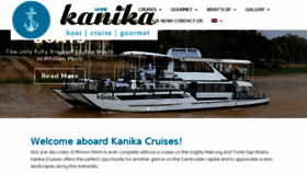 What Kanika-boat.com website looked like in 2016 (7 years ago)
