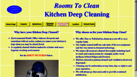 What Kitchendeepcleaning.co.uk website looked like in 2016 (7 years ago)