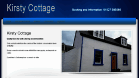 What Kirstycottage.co.uk website looked like in 2016 (7 years ago)
