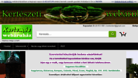What Kertembe.addel.hu website looked like in 2017 (7 years ago)