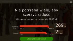 What Kredito24.pl website looked like in 2017 (7 years ago)