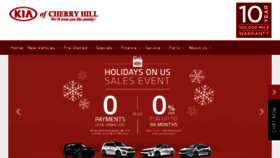 What Kiaofcherryhill.com website looked like in 2017 (7 years ago)