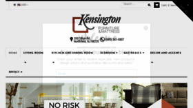 What Kensingtonfurniture.com website looked like in 2017 (7 years ago)