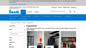 What Kapstokkenwinkel.nl website looked like in 2017 (7 years ago)