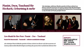 What Kleine-horst-live-musik.de website looked like in 2017 (7 years ago)