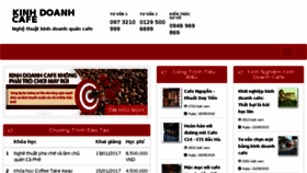 What Kinhdoanhcafe.com website looked like in 2017 (7 years ago)