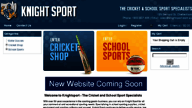 What Knightsport.com.au website looked like in 2017 (7 years ago)