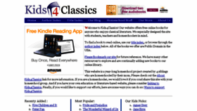 What Kids4classics.com website looked like in 2017 (7 years ago)