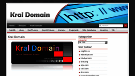What Kraldomain.com website looked like in 2017 (7 years ago)