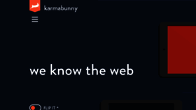 What Karmabunny.com.au website looked like in 2017 (7 years ago)