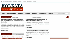 What Kolkatanewstoday.in website looked like in 2017 (7 years ago)