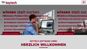 What Keytechplm.de website looked like in 2017 (8 years ago)
