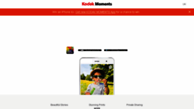 What Kodakmoments.eu website looked like in 2017 (7 years ago)