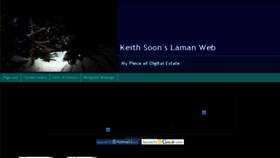 What Keith.soon.name website looked like in 2017 (7 years ago)