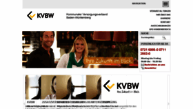 What Kvbw.de website looked like in 2017 (7 years ago)