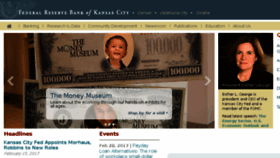 What Kansascityfed.org website looked like in 2017 (7 years ago)