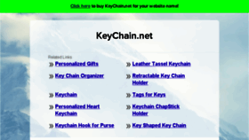 What Keychain.net website looked like in 2017 (7 years ago)