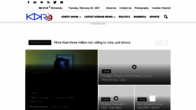 What Kdrtv.com website looked like in 2017 (7 years ago)