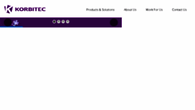 What Korbitec.com website looked like in 2017 (7 years ago)