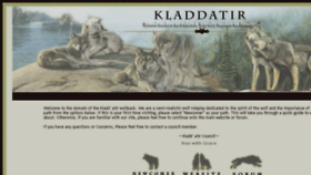 What Kladdatir.org website looked like in 2017 (7 years ago)