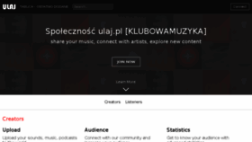 What Klubowamuza.pl website looked like in 2017 (7 years ago)
