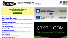 What Kbookmarking.com website looked like in 2017 (7 years ago)