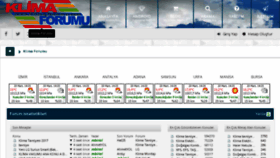 What Klimaforumu.com website looked like in 2017 (8 years ago)
