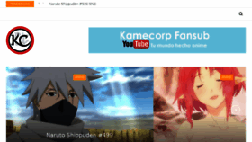 What Kamecorp.net website looked like in 2017 (7 years ago)