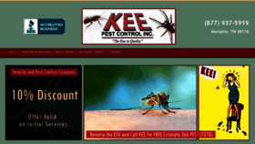 What Keepestcontrol.com website looked like in 2017 (7 years ago)