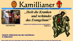What Kamillianer.at website looked like in 2017 (7 years ago)