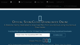 What Klickaud.com website looked like in 2017 (9 years ago)