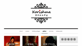 What Karishmabeautysalon.com website looked like in 2017 (7 years ago)