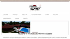 What Killarney.com website looked like in 2017 (7 years ago)