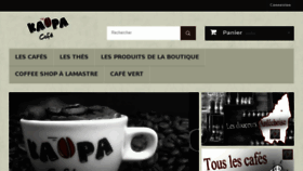 What Kaopacafe.com website looked like in 2017 (7 years ago)